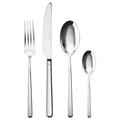 Image of Sambonet Cutlery Set Linear Stainless Steel 24 Piece