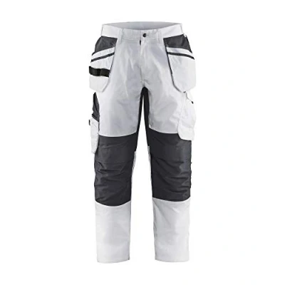 Image of BLÅKLÄDER Painter Trouser Men 36R White/Dark Grey