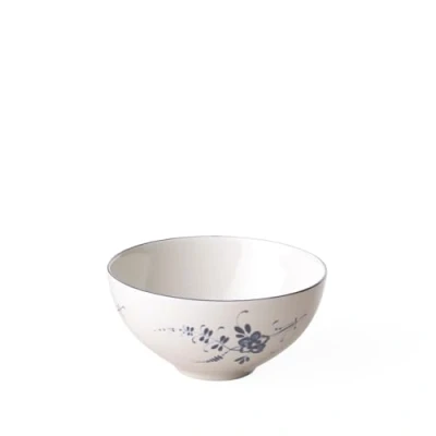 Image of Villeroy &amp; Boch Old Luxembourg Bowl, Premium Porcelain, White/Blue
