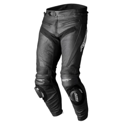 Image of RST TRACTECH EVO 5 Leather Trousers Black/Black/Black XXL (3464)
