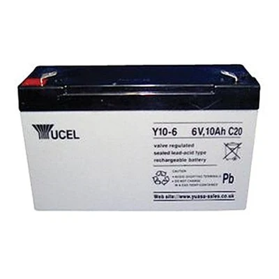 Image of BATTERY LEAD ACID 6V 10AH YUCEL Batteries Rechargeable