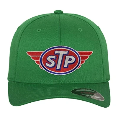 Image of STP Officially Licensed Patch Flexfit Cap (Green), Large/X Large