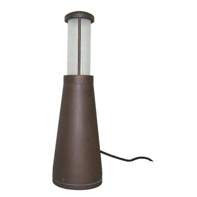 Image of Elstead Lighting Beta Aluminium Plain Bollard Aged Iron, IP54