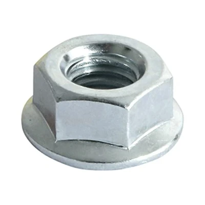 Image of TIMco NF20Z DIN 6923 BZP Hex Flange Nut M20 Zinc (Box of 50)