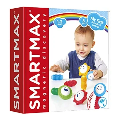 Image of SMARTMAX My First Sounds &amp; Senses, Magnetic Discovery Play Set, 8 pieces, 1 3 Years