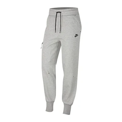 Image of Nike Sportswear W NSW TCH FLC PANT Tracksuit bottoms, Women&#039;s, Size: XL, Grey heather/black