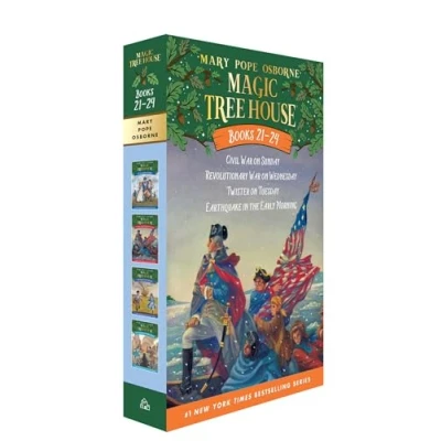 Image of Magic Tree House Books 21 24 Boxed Set: American History Quartet