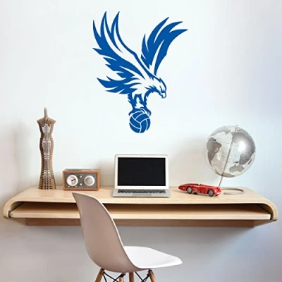 Image of Beautiful Game Crystal Palace Football Club Eagle Crest Wall Art Sticker Mural Decals (60cm)