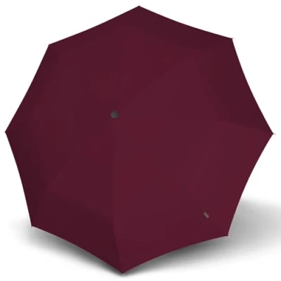 Image of Knirps T.200 Duomatic Pocket Umbrella Stable and Storm Resistant Shanghai, bordeaux, M, M