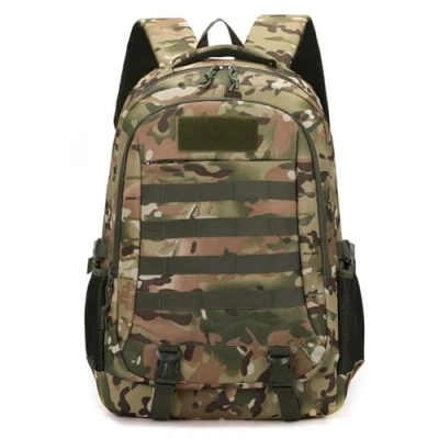 Image of Lawaia 45L Tactical Military Backpack Hiking Rucksack Survival Army Bags Large Rucking Outdoor Sports Packs Molle Gym Backpacks for Men Fishing Camping Motorcycle Traveling Mountaining Cp Camo