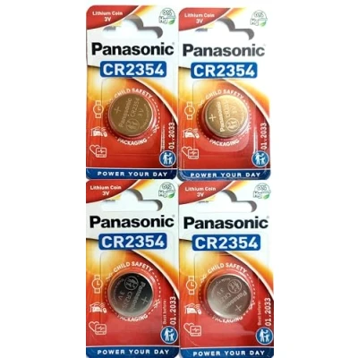 Image of 4 Pcs Panasonic Lithium 3 Volt Type CR2354 CR 2354 DL2354 BR2354 in Original Packaging