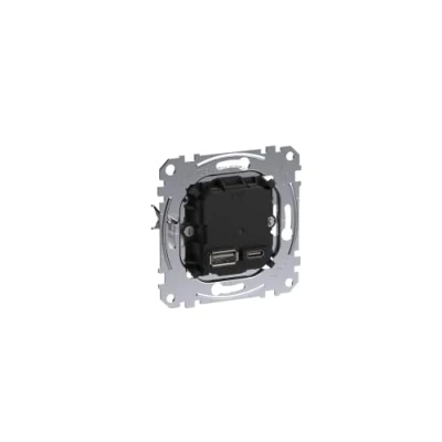 Image of USB Charging Station Insert Type A+C with Power Delivery Technology and 45W