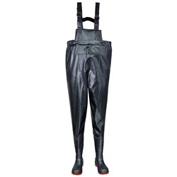 Image of Safety Chest Wader S5 (Black) 48 1