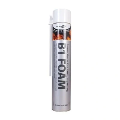 Image of BondIT 750ml PU Fire Resistant Expanding Foam Polyurethane Hand Gun Grade B2 Multi Purpose Aerosol Cleaning Fluid Pink (Pu Foam)