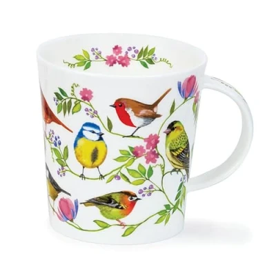 Image of Dunoon Lomond 0.32 Litre Mug Morning Chorus Robin