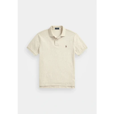 Image of Polo Ralph Lauren Short Sleeve shirt, Men&#039;s, Size: Small, Beige/sand/white