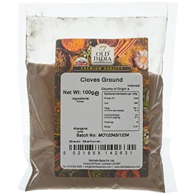 Image of Old India Cloves Ground 100g