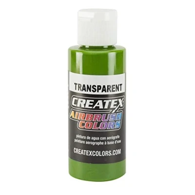 Image of Createx 60 ml Paint, Transparent Tropical Green