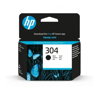 Image of HP 304 Black Original Ink Cartridge