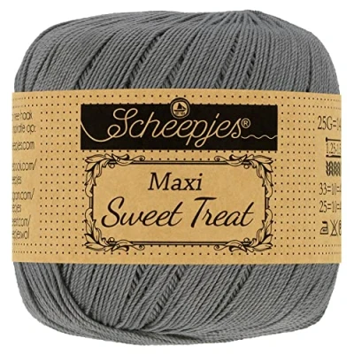 Image of Scheepjes Maxi Sweet Treat 242 Metal Gray Yarn 1x25g