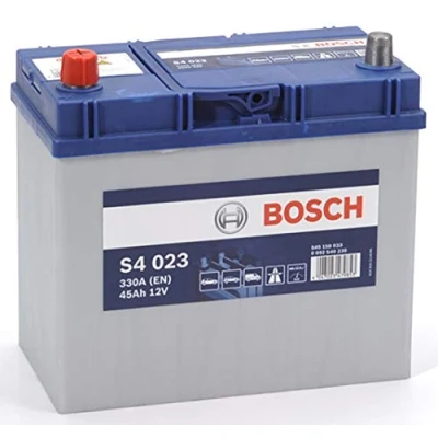 Image of 31500SH3G01, 31500SH3G03, 31500SH3GO1, 31500SH3GO3, 31500ST3000HE Starter battery BOSCH S4 0 092 S40 230 12V 45Ah 330A B00 Lead acid