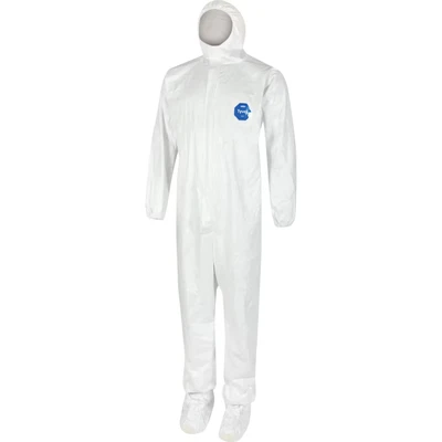 Image of Tyvek 500 Labo White Hooded Coverall (XL)