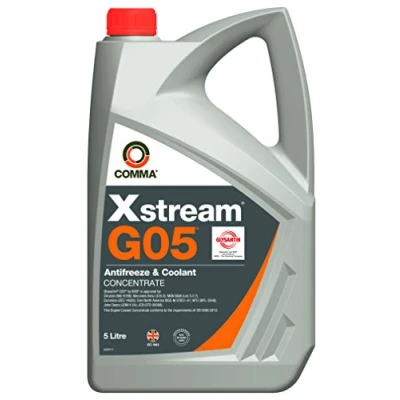 Image of Comma XHD5L Xstream G05 Antifreeze and Coolant Concentrate, 5 Liter