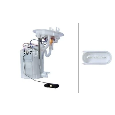 Image of 8K0919050L fuel Feed unit HELLA 8TF 358 303 881 with seal, sender Electric AUDI: A4 B8 Avant, Saloon, A5 Coupe
