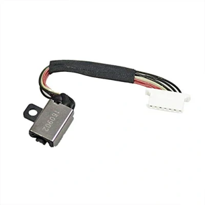 Image of ZAHARA DC In Power Jack Port Cable for Dell OEM Vostro 5471 V8CT9, Ins piron 5370 0TV8K5 Prise Charge Dock Plug
