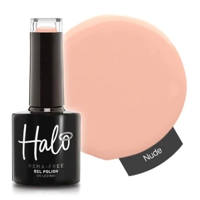 Image of Halo Gel Polish 8ml Nude. UV/LED Nail Polish, Long Lasting &amp; Easy To Apply. Soak Off Art Colours For Manicure Pedicure. Professional Home Use.