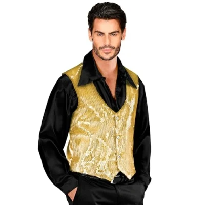Image of Widmann 9322G ? Sequins Vest for Men