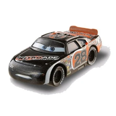 Image of Disney Cars die cast Model car, scale: 1:55 vehicles Nitroade No. 28 PC