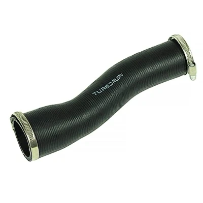 Image of TURBORURY Intercooler Hose Replacement Compatible with SAAB 9 3 AERO 1.9 TTiD NBR CR Rubber Kevlar Reinforced Inner Diameter 40/50mm Thickness 5mm