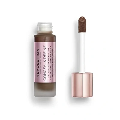 Image of Revolution Beauty London, Conceal and Define, Foundation, F17, 23ml