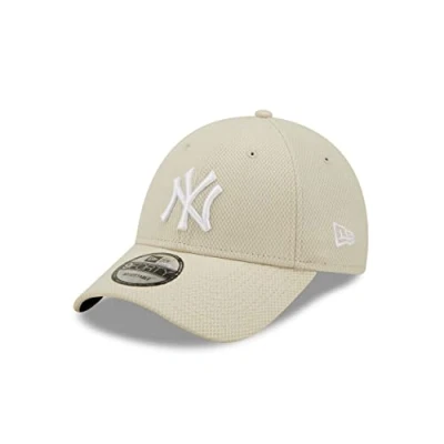 Image of New Era NY Basecap beige 9Forty gebogener Schirm Cappie Kappe verstellbar York Yankees One Size