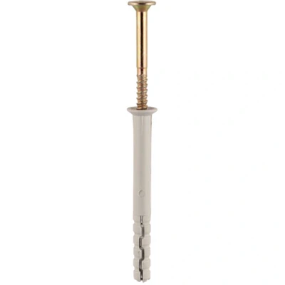 Image of TIMco 50030HF Nylon Hammer Fixing M5 x 30 Yellow (Box of 200)