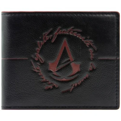 Image of Liberation Assassin&#039;s Creed Unity French Revolution Dorian Wallet Bi Fold Coin Pocket &amp; Card Holder, Black