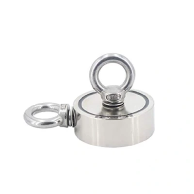 Image of Saddgo Double Side Strong Neodymium Fishing Magnets Salvage Pulling Force Rare Earth Magnet for Retrieving in River and