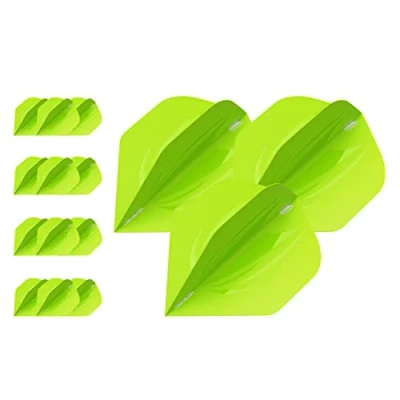 Image of Target Darts 5 x Sets of ID Pro. Ultra Green No.2 Dart Flights 15 in total