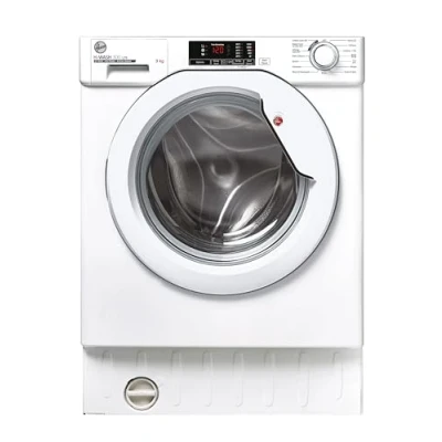 Image of Hoover HBWS 49D1W4 80 Integrated Washing Machine, 9kg Load, 1400RPM, White B Rated