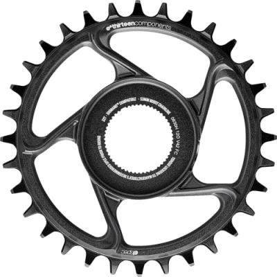 Image of e*spec Direct Mount chainring aluminium 32 teeth Shimano E8000 / EP8 black