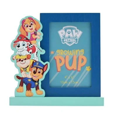 Image of Paw Patrol Character Wooden Photo Frame