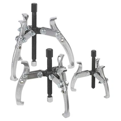 Image of Sealey Gear Reversible Puller Set 3pc Triple Leg