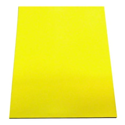 Image of MagFlex® A4 Flexible Magnetic Sheet Matt Yellow (1 Sheet)