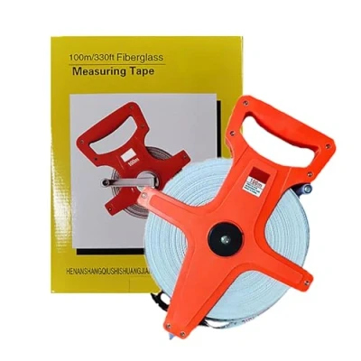 Image of XIANTIAN Fibreglass Surveyors ，Open Reel Tape Measure (100M /330 FT)