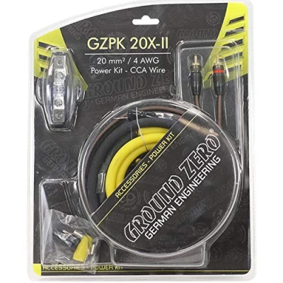 Image of GZPK 20X II Ground Zero 4 AWG Wiring Kit
