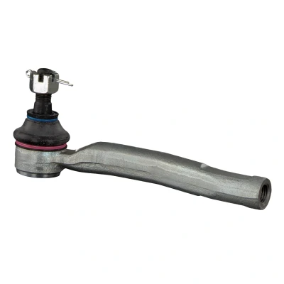 Image of 4504709220 Track rod end FEBI BILSTEIN 43222 Front Axle Left with crown nut TOYOTA: Yaris II Hatchback, III Hatchback