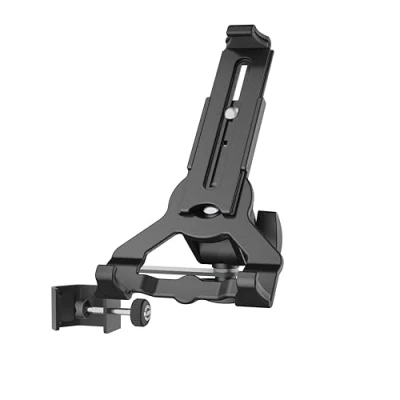 Image of K&amp;M 19765 Tablet PC Holder Biobased Plastic Accessory for Microphone Tripods Tilting Suitable Most Brands
