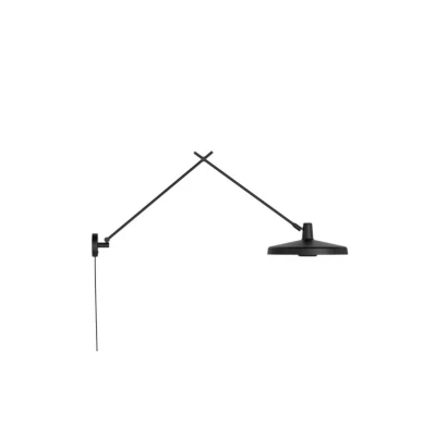 Image of GRUPA Arigato wall 1 bulb 140cm Ø45cm black