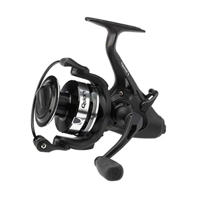 Image of DAM Quick 1 FS, Fishing Reel, Spinning Reels,High Speed Reel with Smooth Drag System for Ultimate Performance, Unisex, Black, 6000